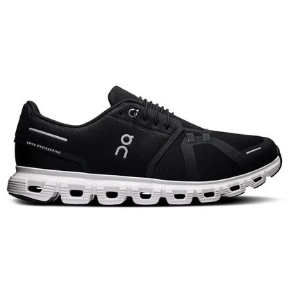 On Running Cloud 6 Black White (W)