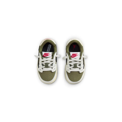 Travis Scott x Air Jordan 1 Low OG Medium Olive (TD)